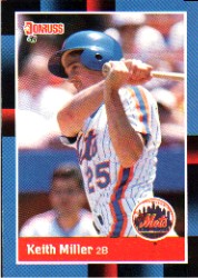 1988 Donruss Baseball Cards    562     Keith Miller RC
